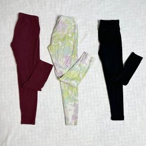 Girls Gap jeans and target leggings